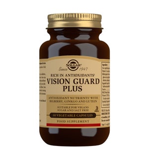 Solgar Antioxidants Vision Guard Plus Vegetable Capsules x 60