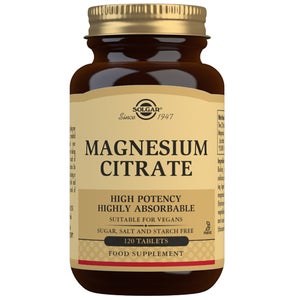 Solgar Minerals Magnesium Citrate Tablets x 120