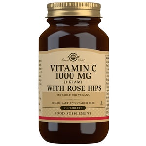 Solgar Vitamins Vitamin C 1000 mg with Rose Hips Tablets x 250