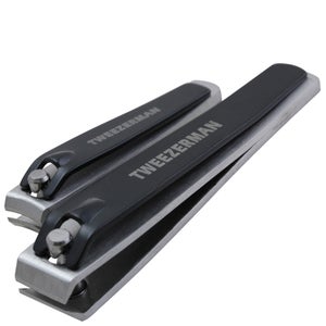 Tweezerman Manicure & Pedicure Black Combo Clipper Set