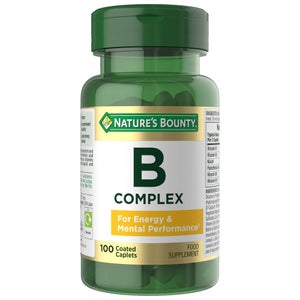 Nature's Bounty Everyday Energy Complete B Vitamin Complex Coated Tablets x 100