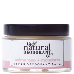 The Natural Deodorant Co. Clean Deodorant Balm Palmarosa + Mandarin 55g