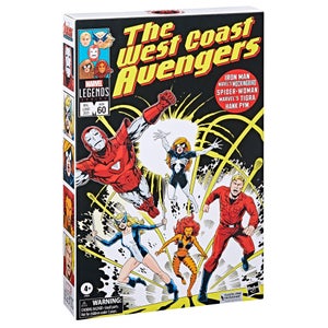 Hasbro Marvel Legends Series The West Coast Avengers, 6" Action Figures