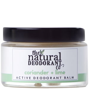The Natural Deodorant Co. Active Deodorant Balm Coriander + Lime 55g