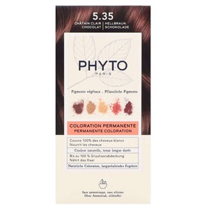 PHYTO PHYTOCOLOR: Permanent Hair Dye Shade: 5.35 Chocolate Light Brown