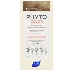PHYTO PHYTOCOLOR: Permanent Hair Dye Shade: 9.3 Very Light Gold