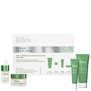 BABOR Doctor Babor Cleanformance Pre- & Probiotic Moisture Glow Routine Set