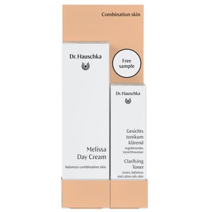 Dr. Hauschka Face Care Melissa Day Cream 30ml with Clarifying Toner 10ml