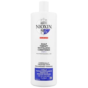 Nioxin 3D Care System System 6 Step 2 Color Safe Scalp Therapy Revitaizing Conditioner: For Chemically Treated Hair With Progressed Thinning 1000ml