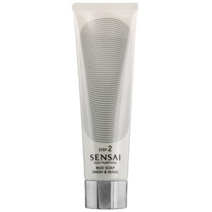 SENSAI Silky Purifying Step 2 Cleanse & Purify Mud Soap (Wash & Mask) 125ml