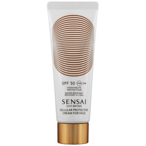 SENSAI Silky Bronze Sun Care Sun Protective Cream for Face SPF50 50ml