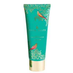 Sara Miller London Everyday Hand Cream In Gift Box with Fig Leaf, Cardamom & Vetiver, Green 75ml