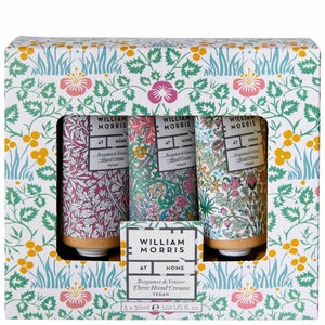 William Morris At Home At Home Golden Lily Hand Cream Trio 3 x 30ml