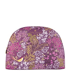 SARA MILLER Haveli Garden Large Cosmetic Bag Purple