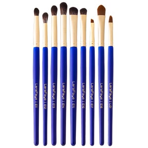 LaraFaye London Makeup Brushes Royal Blue Luxe Brush Eye Set
