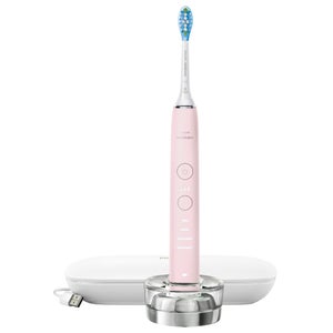 Philips Electric Toothbrushes DiamondClean 9000 Sonic Pink Electric Toothbrush with App HX9911/53