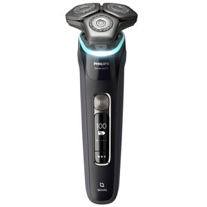 Philips Face Shavers Series 9000 V-Track Pro; SC Trimmer; Pouch & SmartClean S9986/55