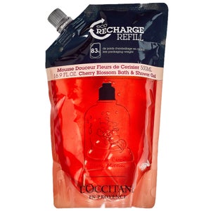 L'OCCITANE Cherry Blossom Bath and Shower Gel Eco Refill 500ml