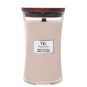 WoodWick Hourglass Candles Vanilla & Sea Salt Large Candle 609.5g / 21.5 oz.