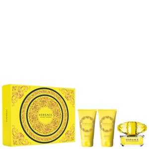 Versace Yellow Diamond Eau de Toilette Spray 50ml Gift Set