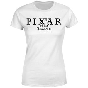 Disney Pixar Doodle Women's T-Shirt - White