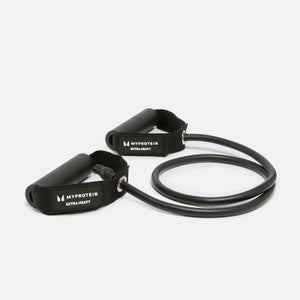 Myprotein Resistance Band With Handles - Extra Heavy - Black