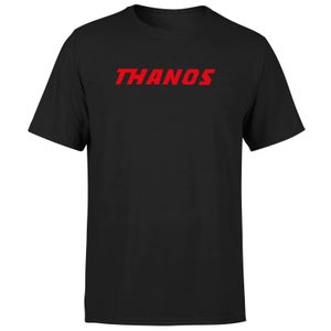 Avengers Thanos Comics Logo Men's T-Shirt - Black