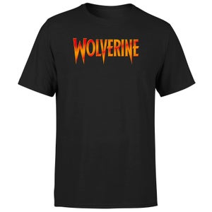 Avengers Wolverine Comics Logo Men's T-Shirt - Black