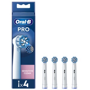Oral-B Toothbrush Heads Pro Sensitive Clean Toothbrush Heads 4 Pack