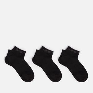 Emporio Armani Three-Pack Cotton-Blend Socks