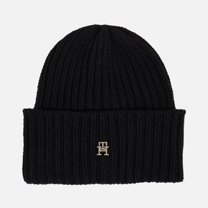 Tommy Hilfiger Limitless Chic Logo Ribbed-Knit Beanie
