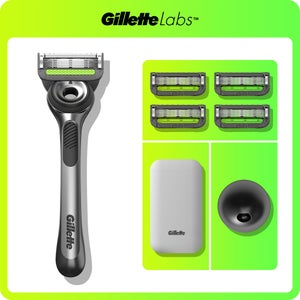 Gillette Labs Razor, Travel Case and 4 Blade Refills