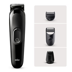 Braun All-In-One Style Kit Series 3 SK3400, 3-in1 Kit For Beard & Hair