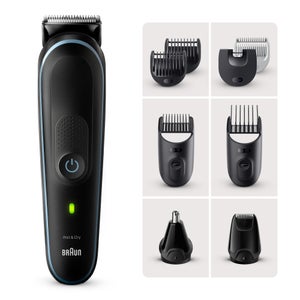 Braun All-In-One Style Kit Series 5 MGK5411, 9-in-1 Kit For Beard and Hair