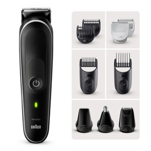 Braun All-In-One Style Kit Series 5 MGK5440, 10-in-1 Kit For Beard, Hair, Manscaping