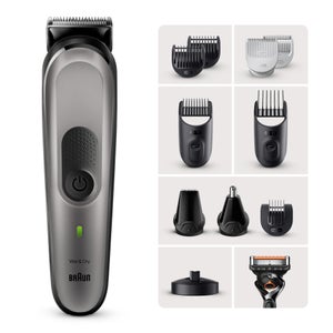 Braun All-In-One Style Kit Series 7 MGK7440, 11-in-1 Kit For Beard, Hair and Manscaping
