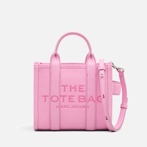 Marc Jacobs Women's The Mini Leather Tote Bag - Fluro Candy Pink
