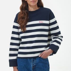 Barbour Aster Striped Cotton-Jersey Jumper