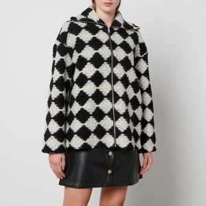 Samsøe Samsøe Tess Jacquard-Knit Wool-Blend Overshirt