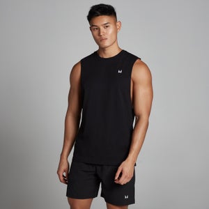 MP Men's Rest Day Drop Armhole Tank Top - Black