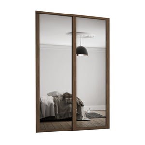 Sliding mirror wardrobe sales doors mitre 10