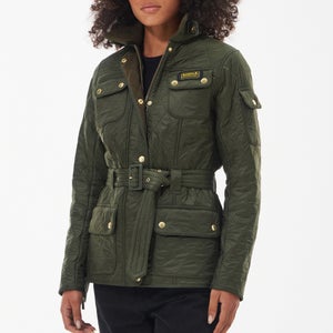 Barbour International Polarquilt Shell Belted Jacket