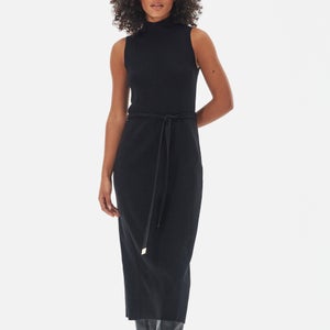 Barbour International Velocete Cotton-Blend Midi Dress