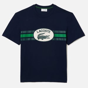 Lacoste Monogram Cotton-Jersey T-Shirt
