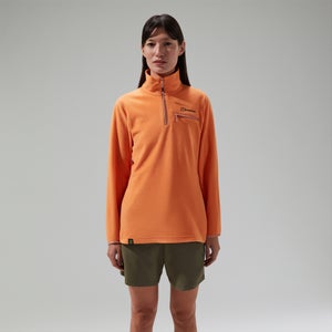 Women's Prism 2.0 Micro Half Zip Polartec Fleece Orange