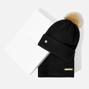 Katie Loxton Boxed Fine Knitted Hat & Scarf Set