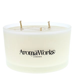 AromaWorks Light Lemongrass & Bergamot 3 Wick Candle 400g