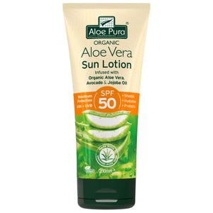 Aloe Pura Aloe Vera Sun Lotion SPF50 200ml