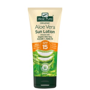 Aloe Pura Aloe Vera Sun Lotion SPF15 200ml
