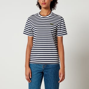 Lacoste Striped Cotton-Jersey T-Shirt